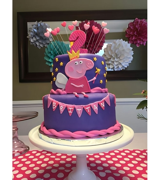 Peppa Pig Fairy Princess Cake 3