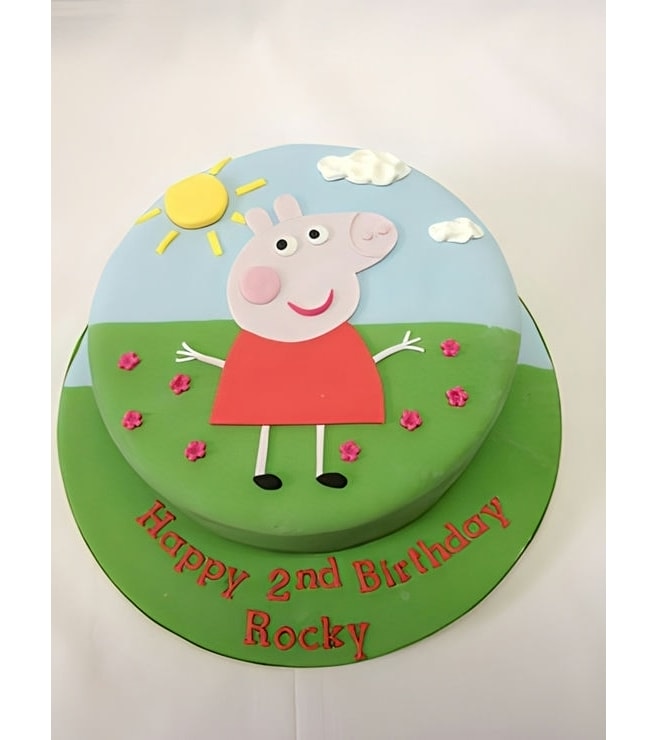 Peppa Pig Birthday Cake 3