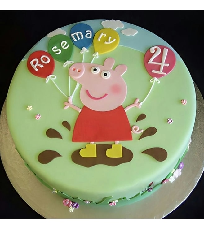 Peppa Pig Birthday Cake 2, Peppa Pig Cakes