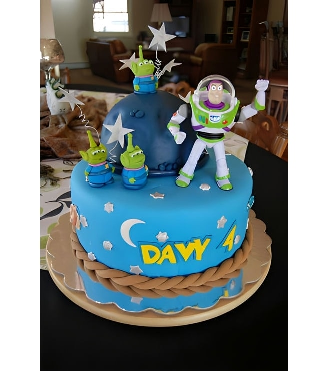 Buzz & the Aliens Cake 3, Toy Story Cakes