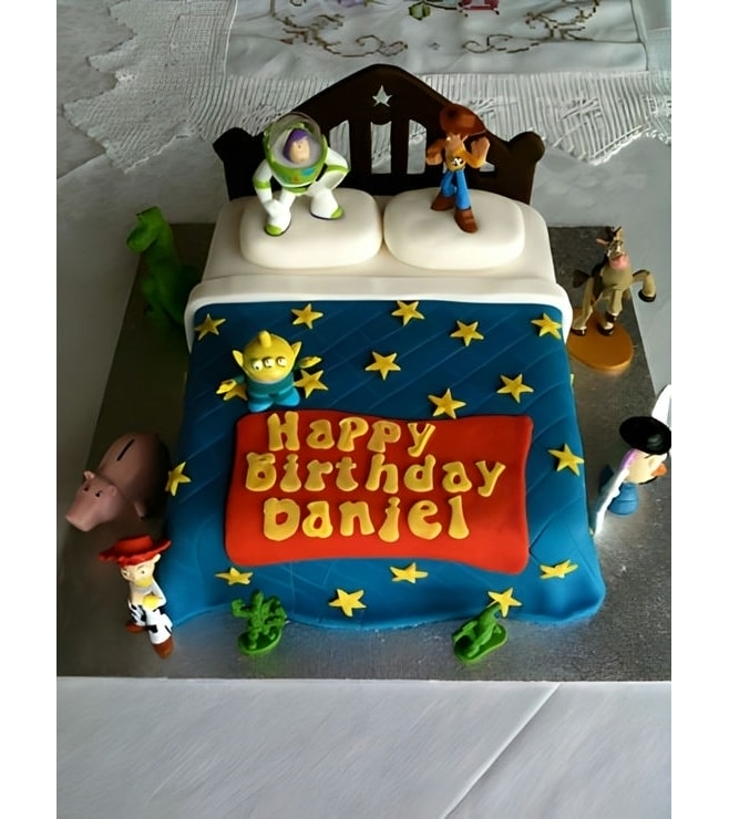 Andy's Bed Birthday Cake, Toy Story Cakes