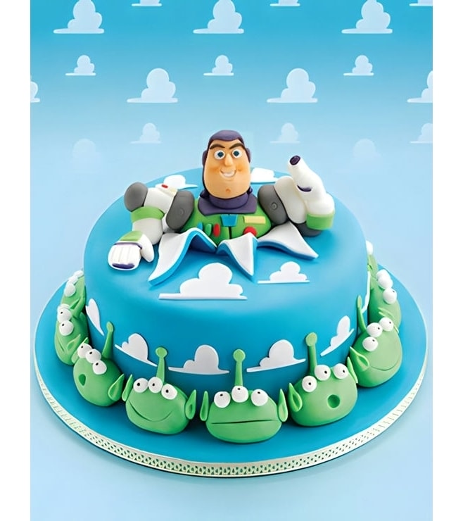 Buzz & the Aliens Cake 1