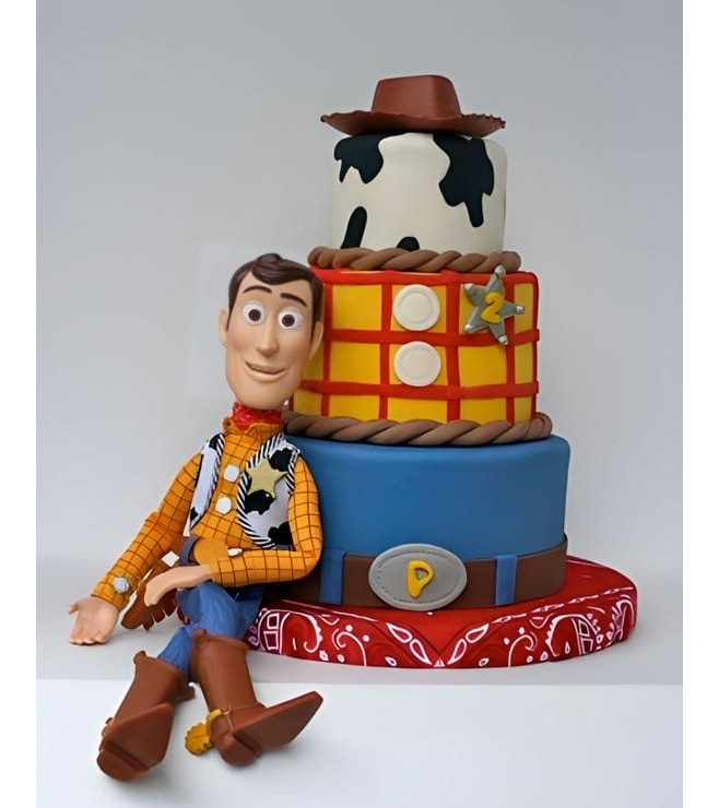Hats Off Woody Cake, Toy Story Cakes