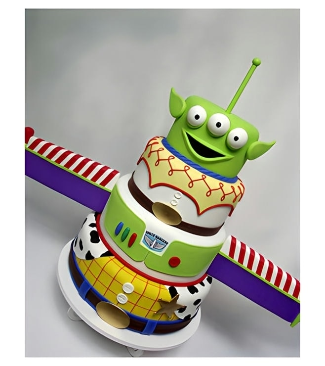 Toy Story Aliens Tiered Cake, Toy Story Cakes