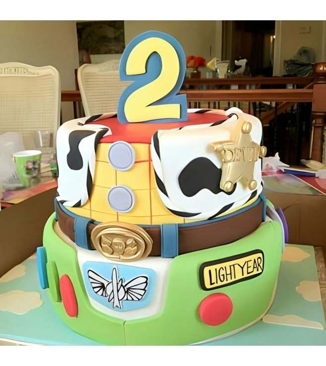 Toy Story Suits Cake
