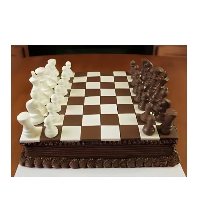 Classic Chess Cake