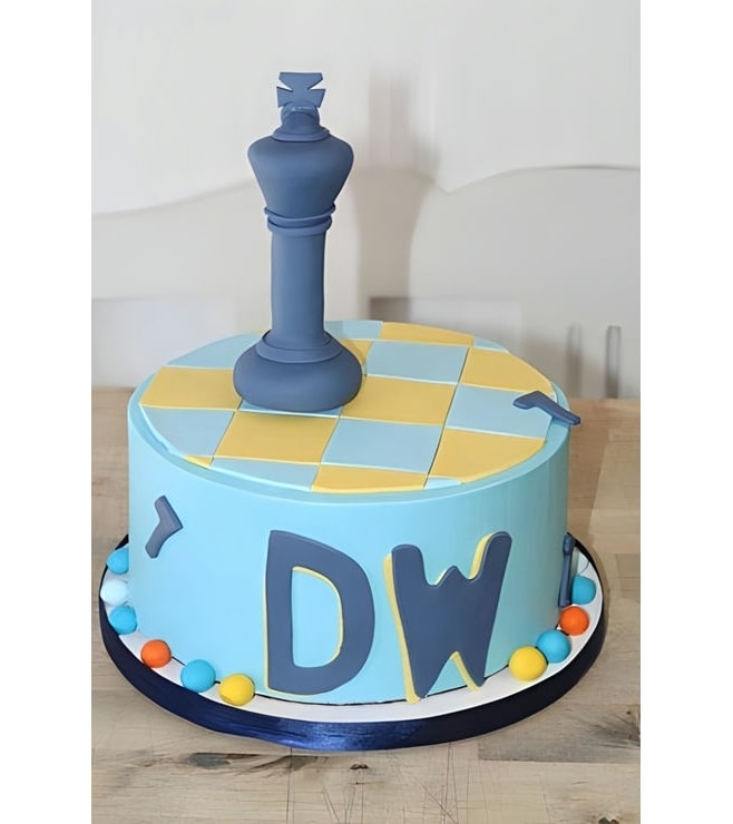 Royal Piece Chess Cake