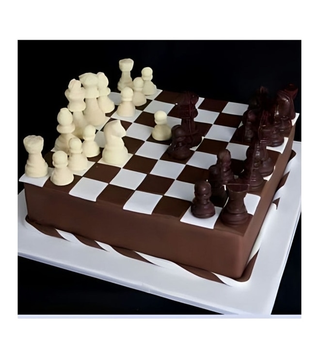 Classic Chess Cake 3