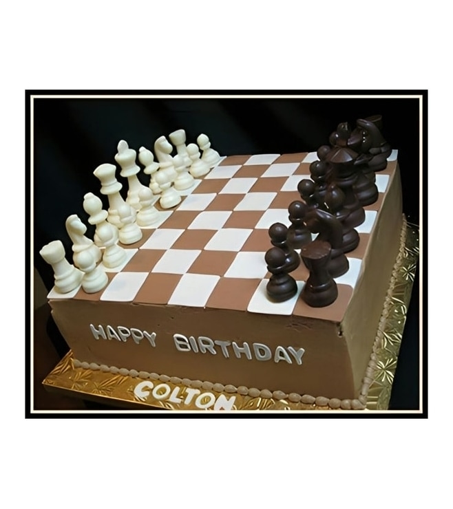Classic Chess Cake 4 Large