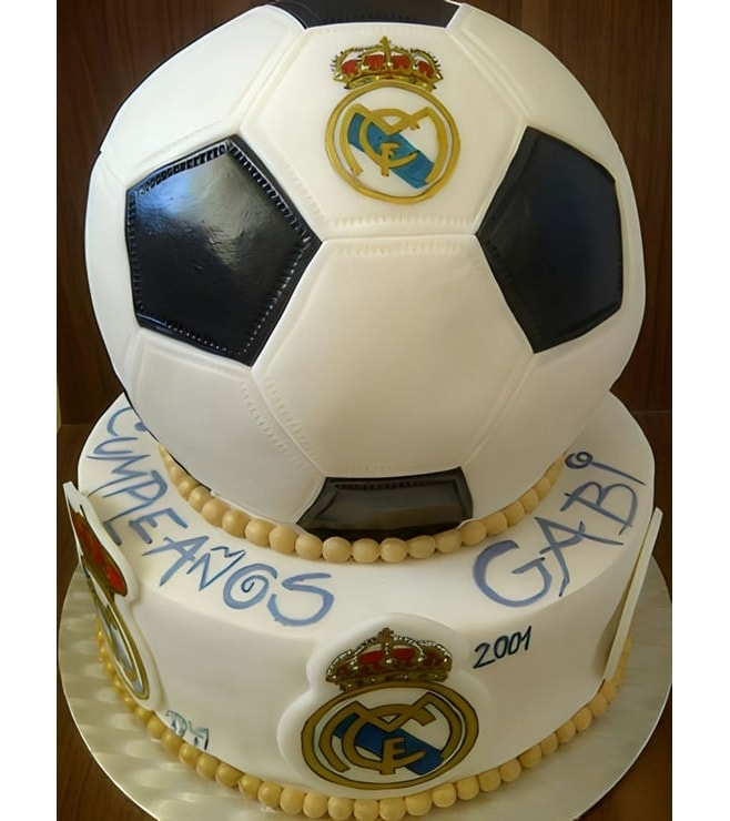 Real Madrid Football Cake 2, Real Madrid Cakes