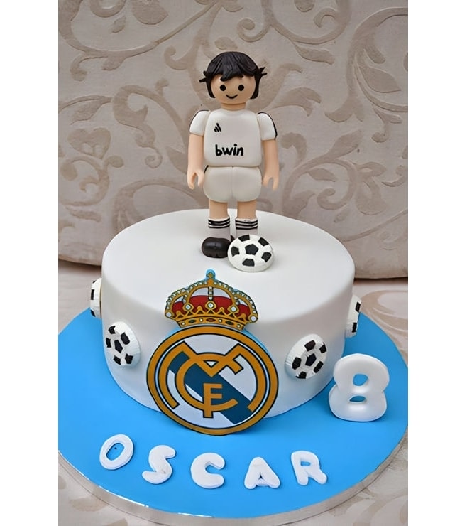 Real Madrid Custom Player Cake, Sports