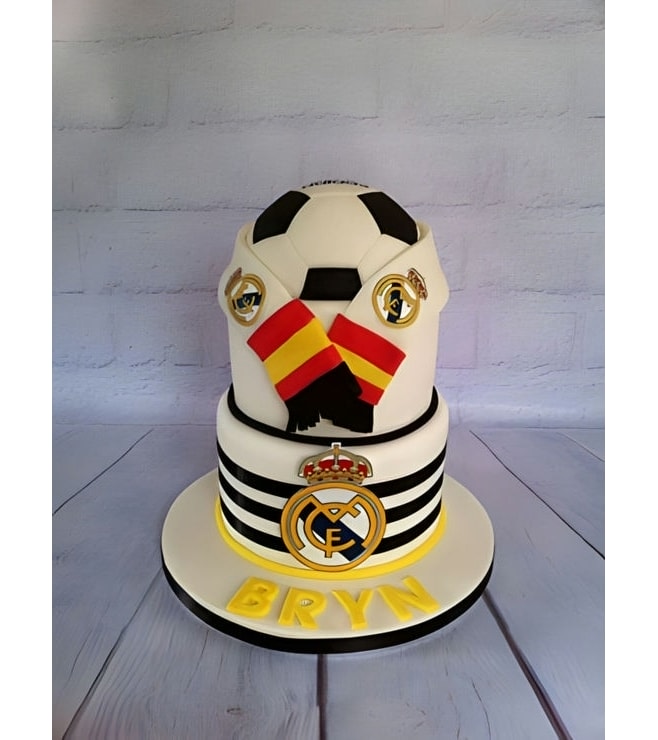 Los Blancos Real Madrid Cake 2, Real Madrid Cakes