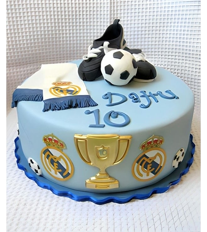Real Madrid Champions Cake