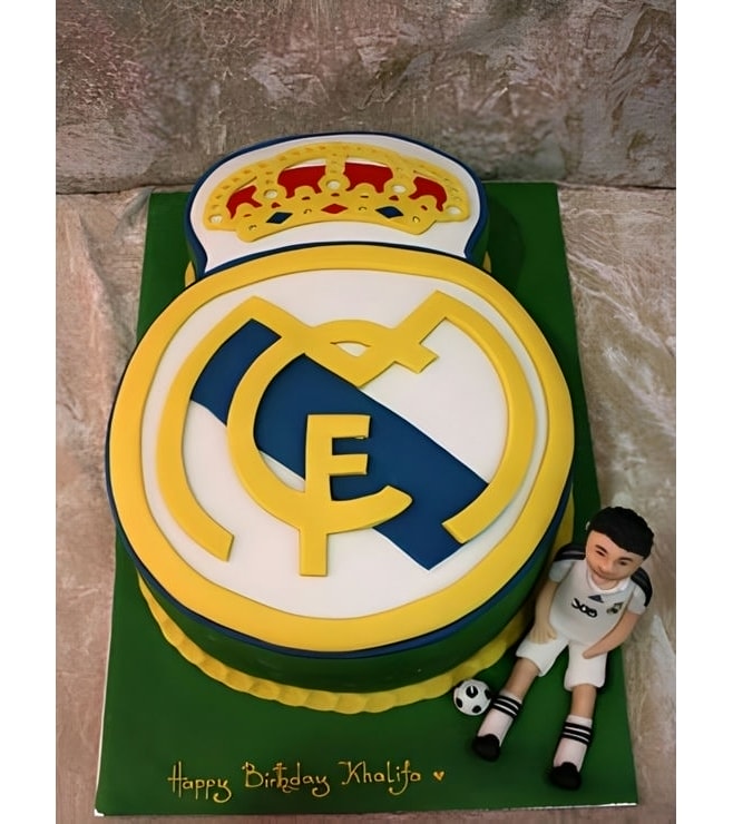 Real Madrid Insignia Cake 3, Real Madrid Cakes