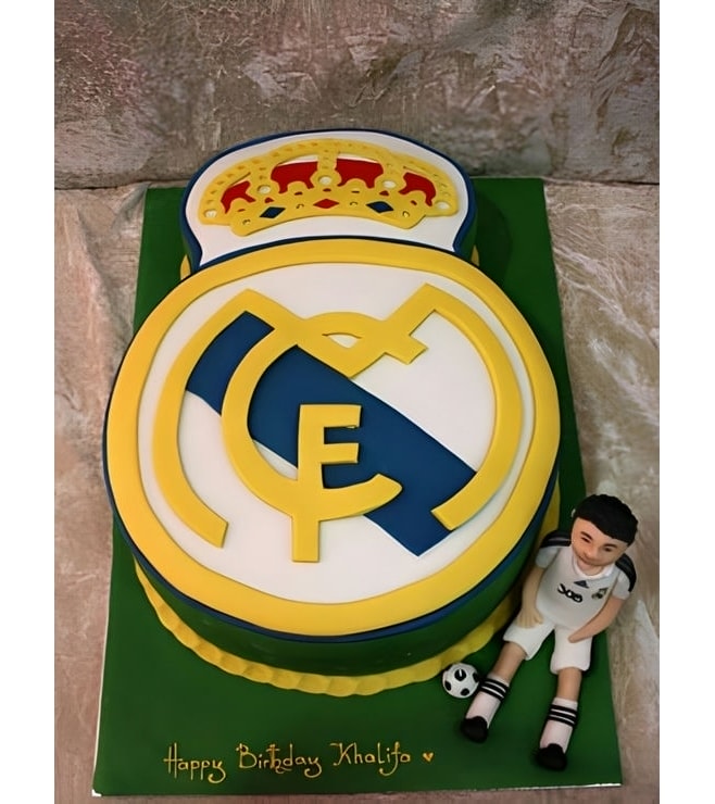 Real Madrid Insignia Cake 3