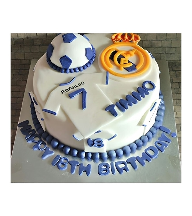 Real Madrid Team Jerseys Cake, Real Madrid Cakes