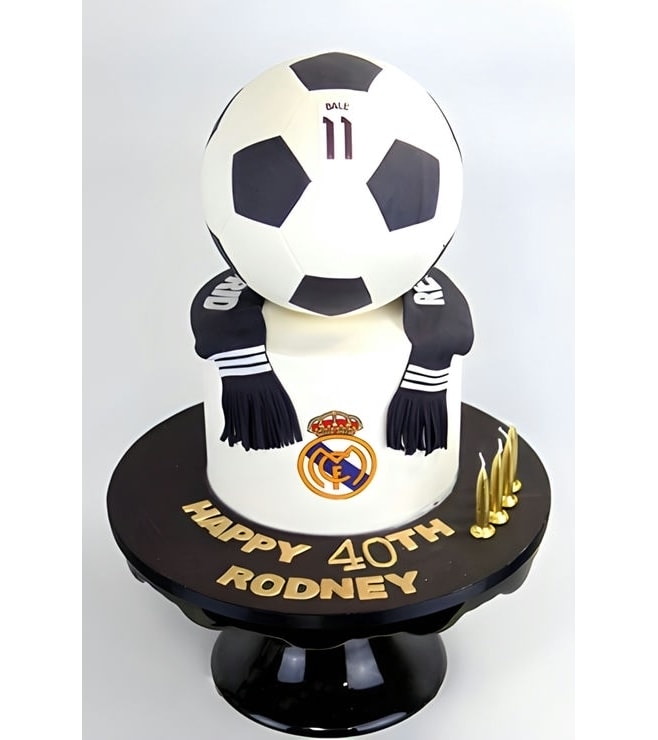 Real Madrid Football Cake 3