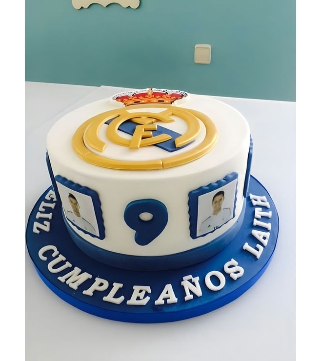 Real Madrid Insignia Cake 4, Real Madrid Cakes