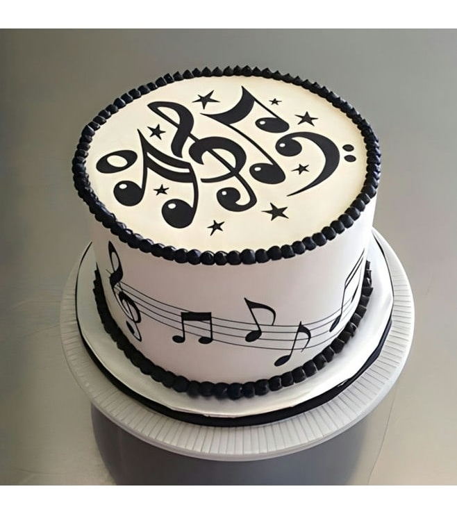 Musical Notes Cake 2, Instrument Cakes