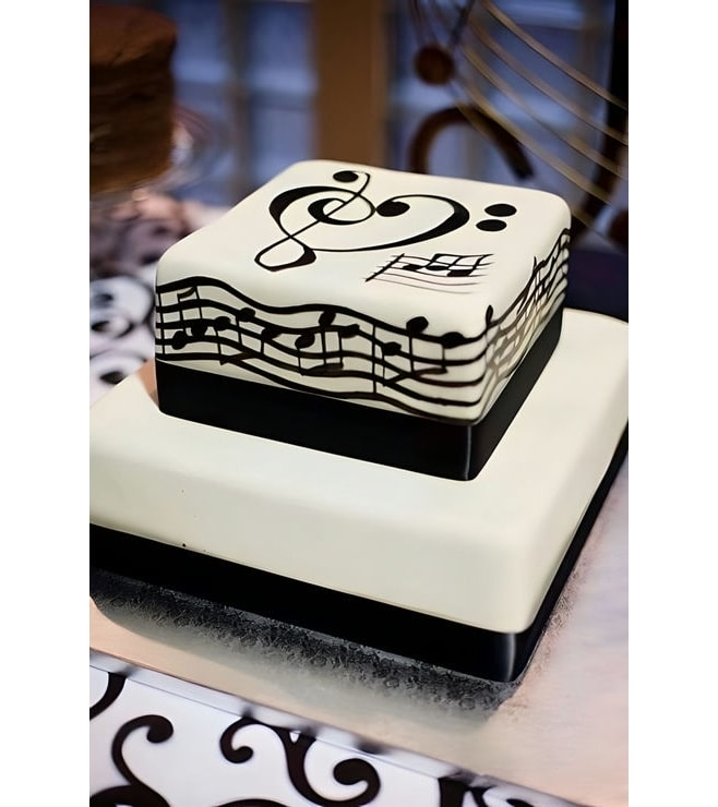 Musical Notes Cake 3