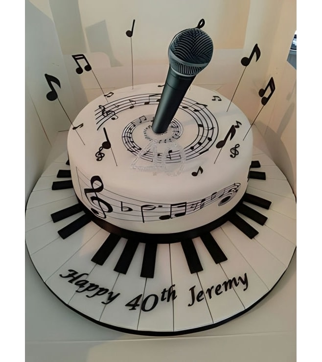 Karaoke Party Cake, Instrument Cakes