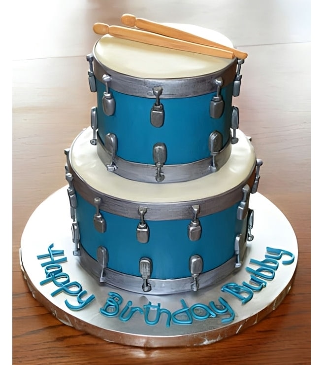 Drum Set Cake 2