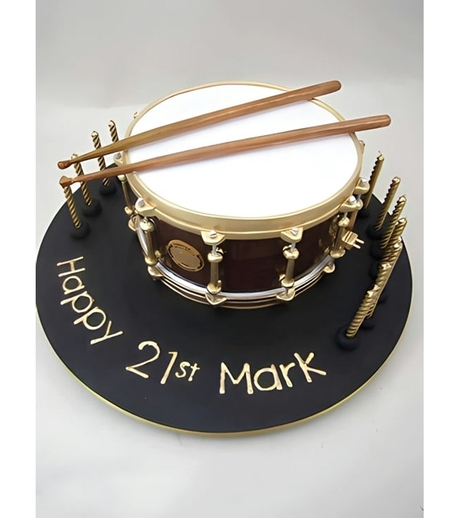 Drum Cake 2, Instrument Cakes