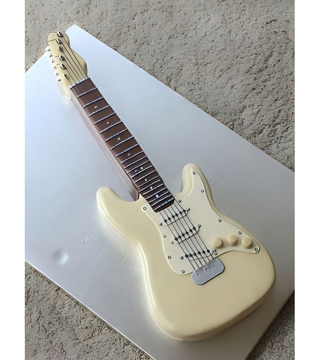 Electric Guitar Cake 2