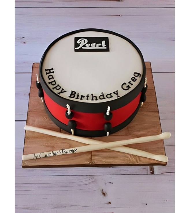 Pearl Drum Cake