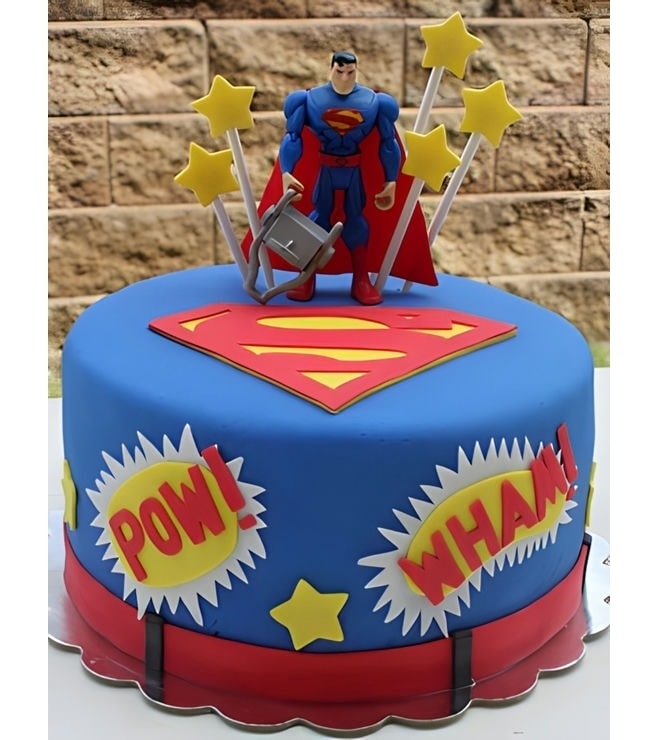 Clark Kent's Alter Ego Cake