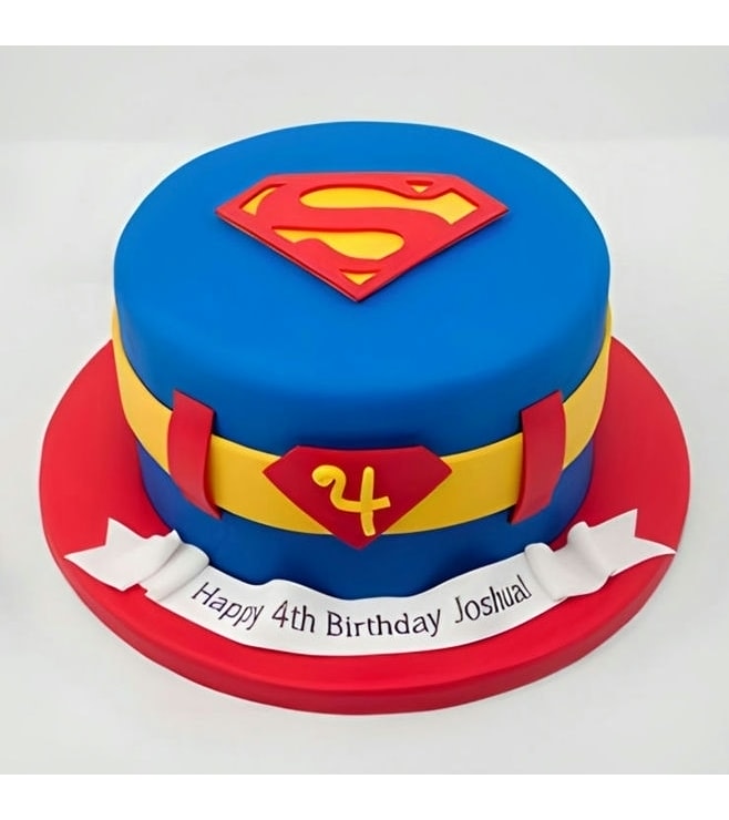 Superhero Costume Cake, Boy