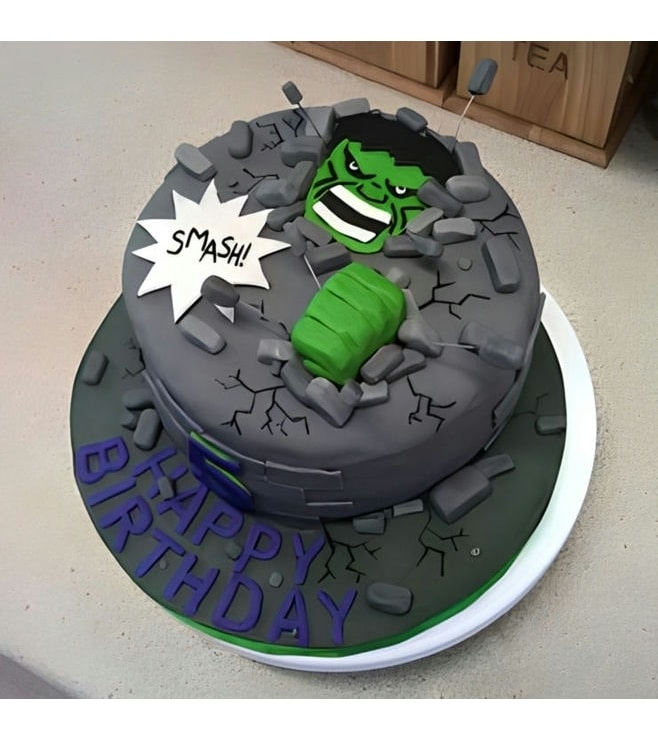 Don't Make Him Angry Cake, Hulk Cakes