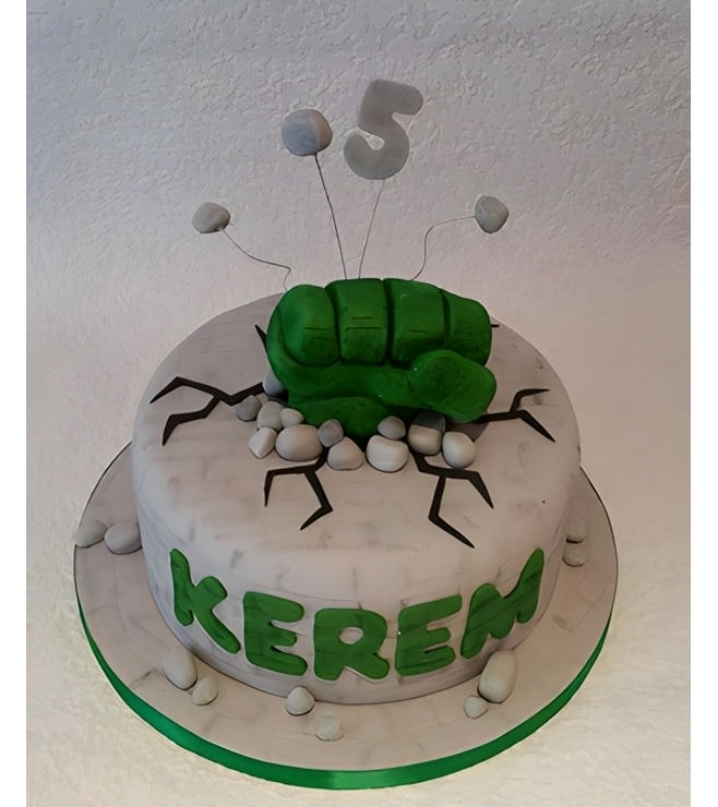 Hulk Fist Cake 3, Superhero Cakes