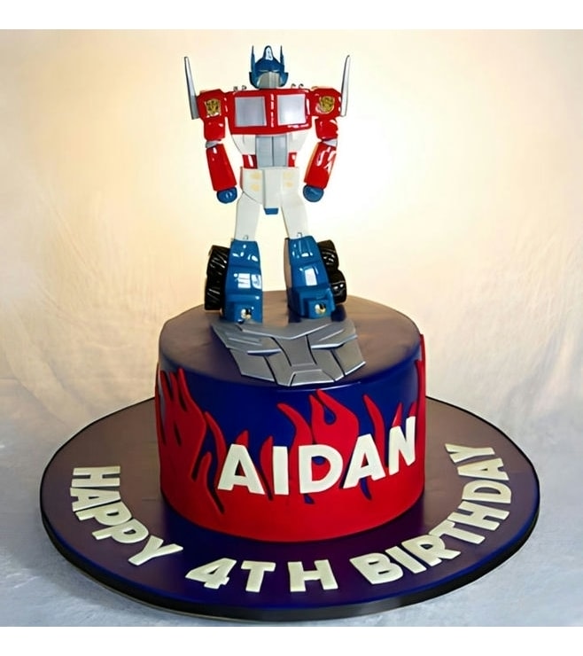 Classic Optimus Cake, Truck  Cakes