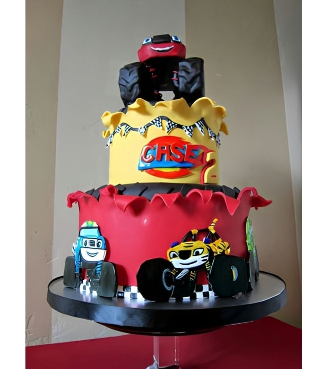 Blaze & The Monster Machines Cake 1