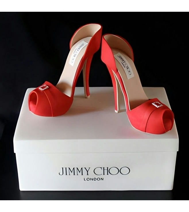Jimmy Choo Shoe Cake 1