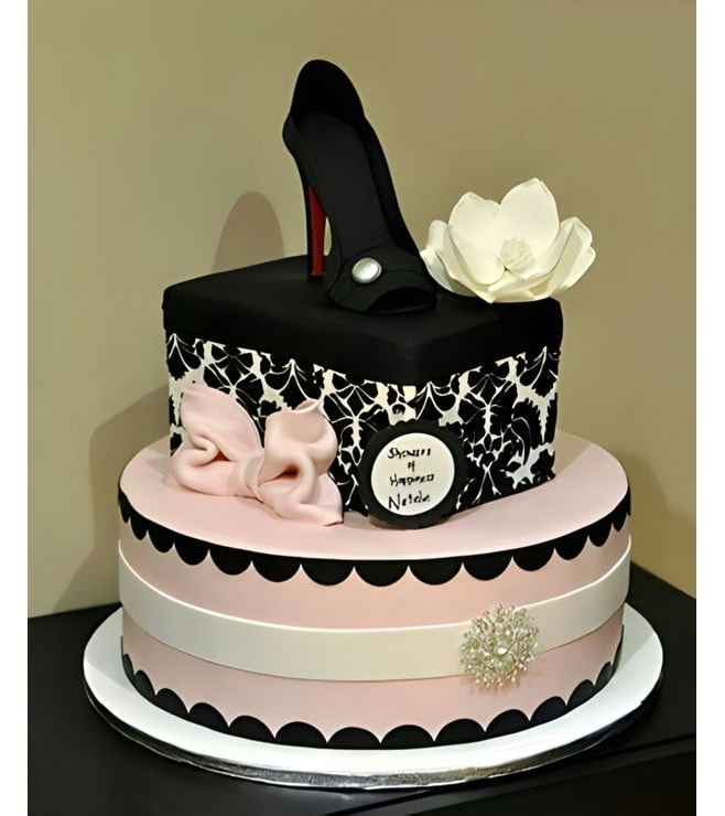 Stacked Shoe Boxes Cake 2