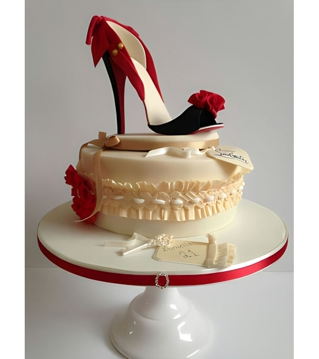 Christian Louboutin Stiletto Shoe Cake 2, Girl
