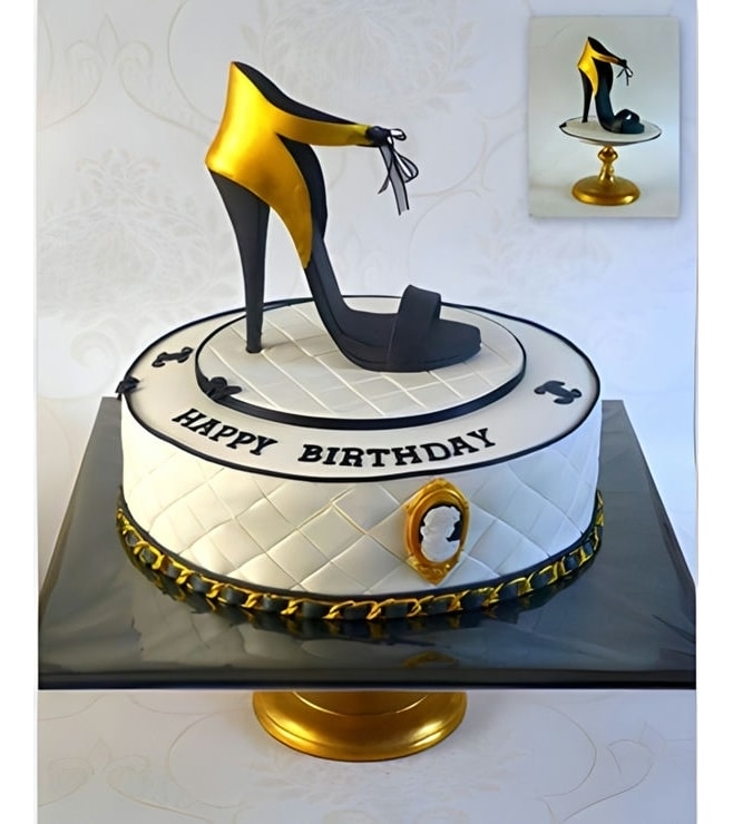 Chanel Shoe Cake 1