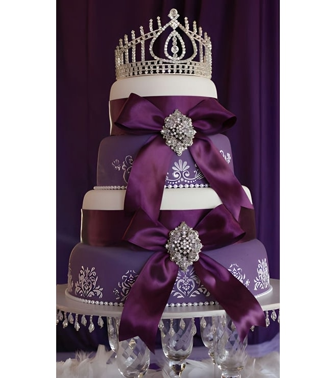 Purple Princess Cake, Crown Cakes