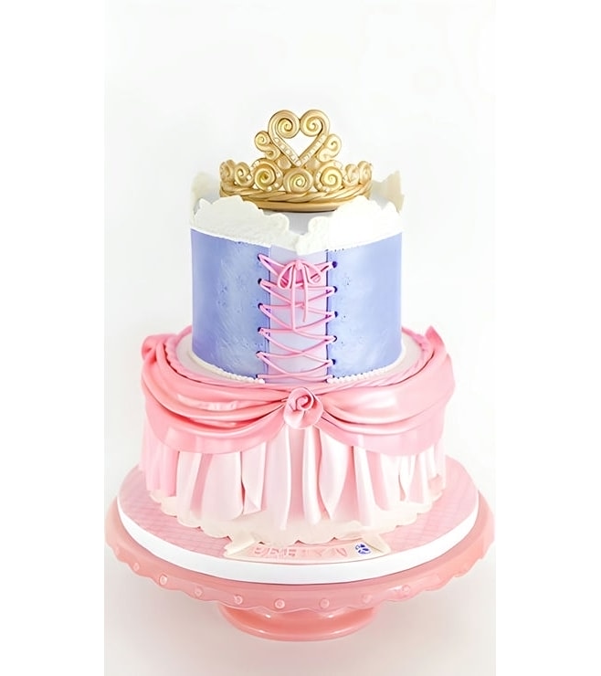 Tiara & Corset Cake, Crown Cakes