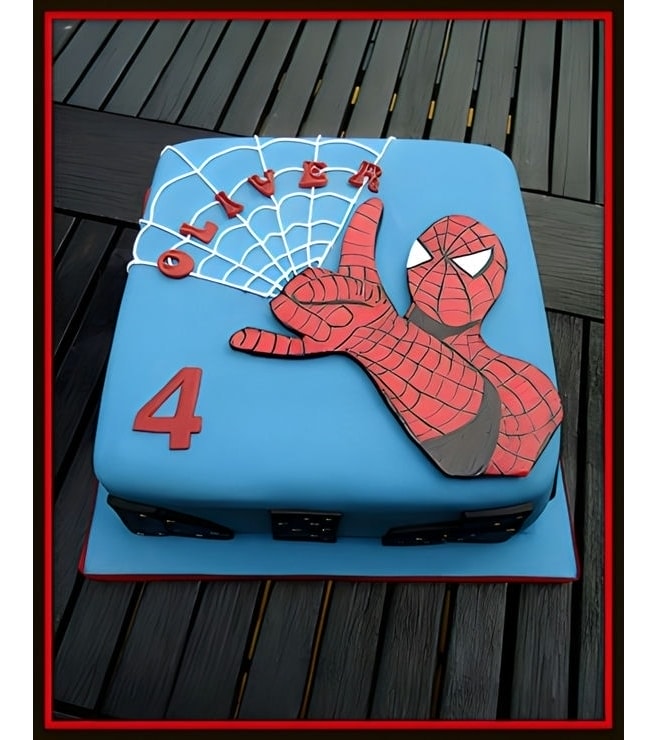Spiderman Artcake 1, Spiderman Cakes