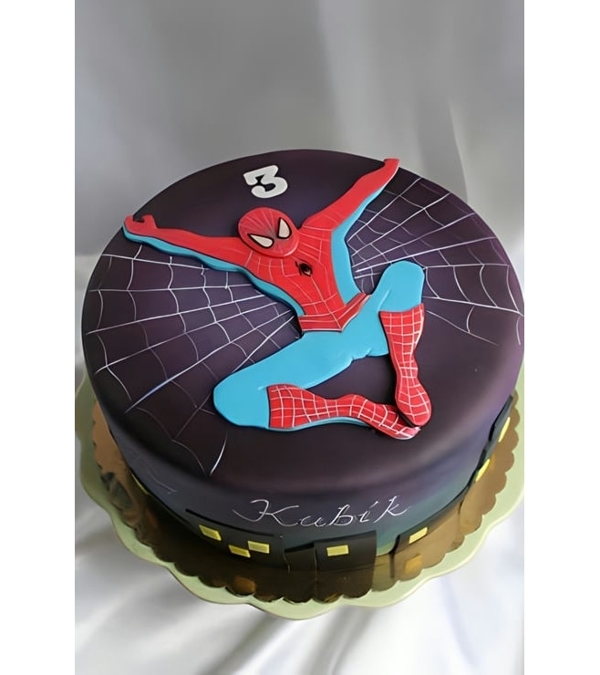 Spiderman Art cake 2, Spiderman Cakes
