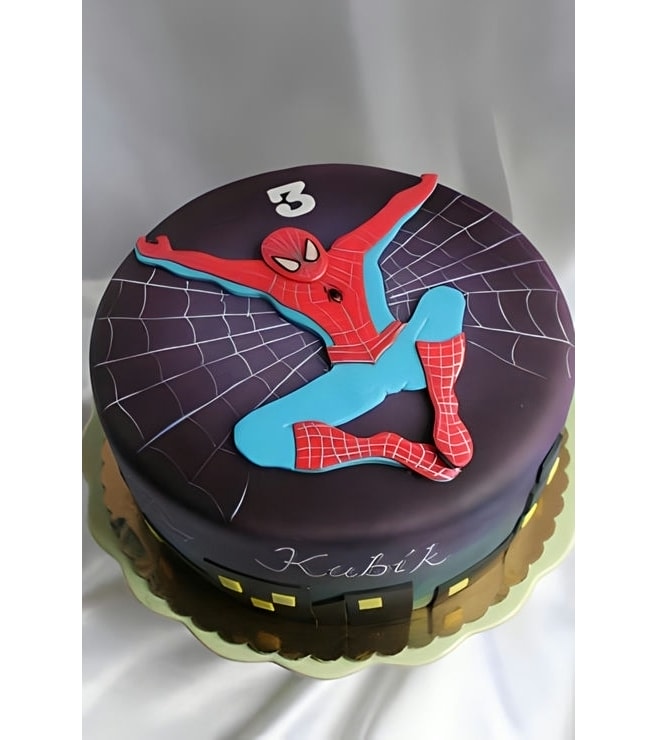 Spiderman Art cake 2