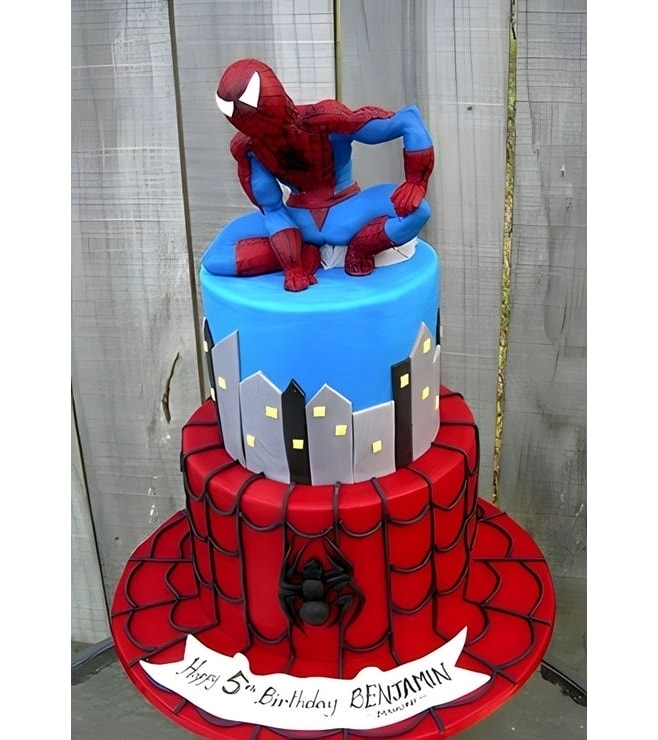 Neighbourhood Watch Spiderman Cake, Spiderman Cakes