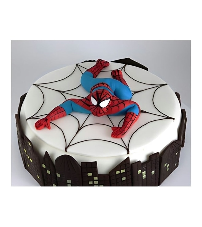 Webcrawler Birthday Cake, Spiderman Cakes