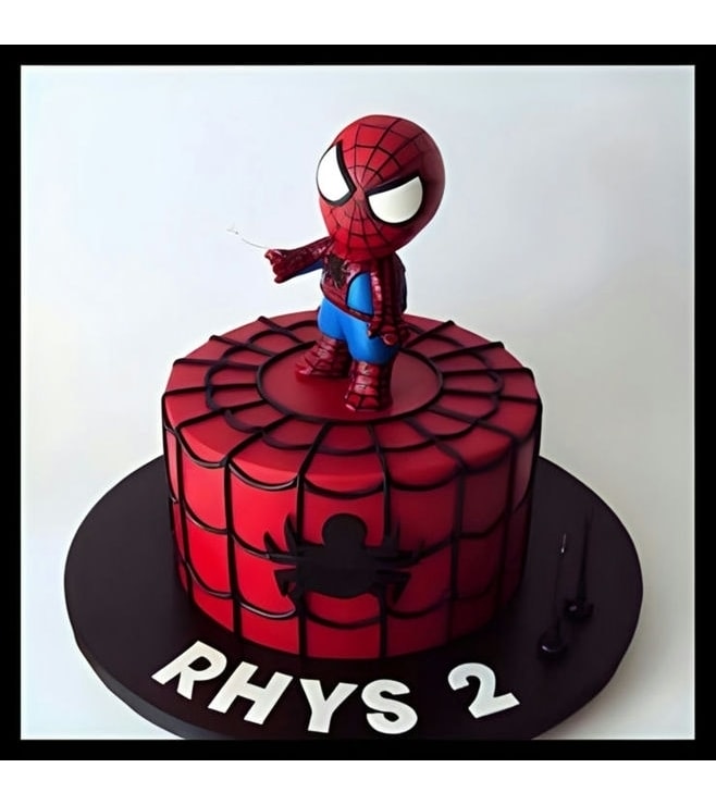 Baby Spiderman Cake