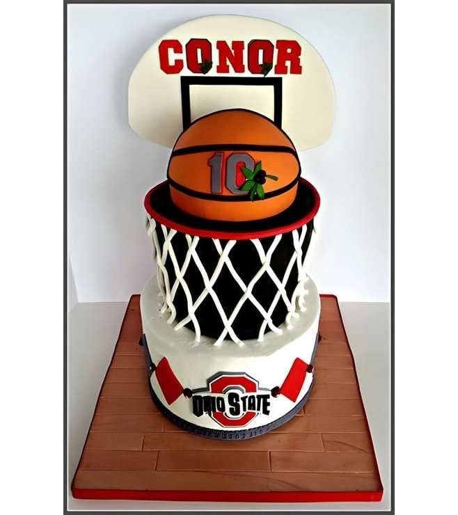Ohio State Champion Cake, Basketball Cakes