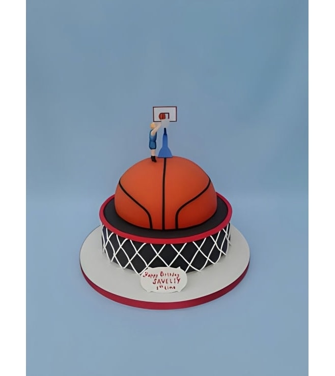 Dedicated Player Ball Cake, Basketball Cakes