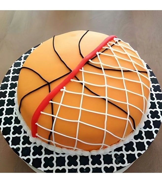 Basket and Ball Cake 2